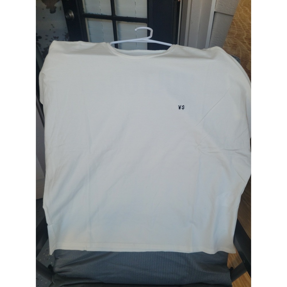 Yeezy Vultures Listening Experience Korea White Oversized T-Shirt Size 2 NWOT